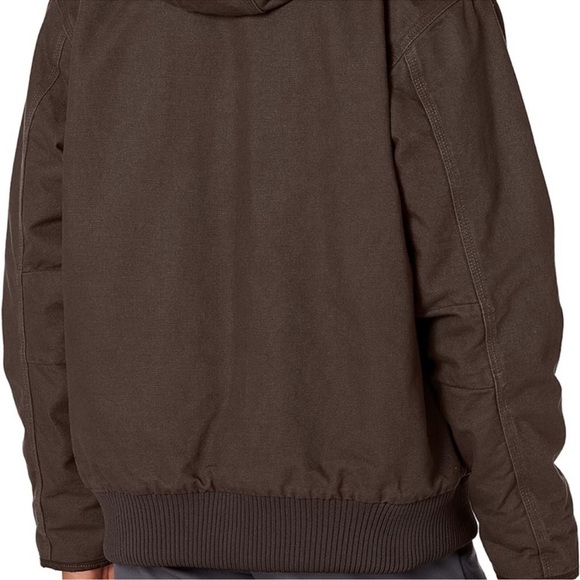 CARHARTT MEN'S INSULATED ACTIVE JAC - LOOSE FIT - WASHED DUCK - 3 WARMEST RATING - Picture 7 of 14